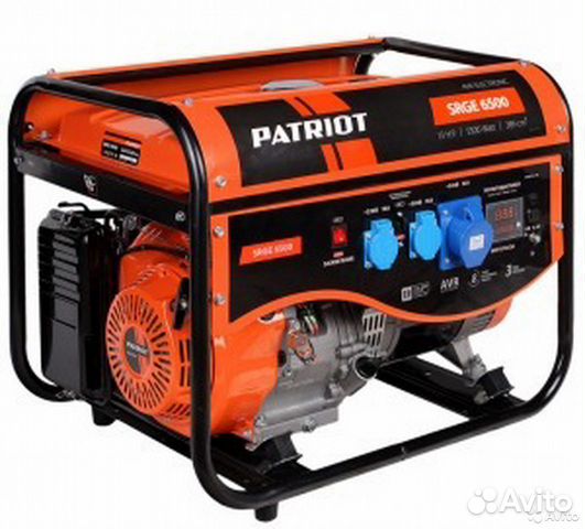 Аренда генератора бензинового 5кВт и 6кВт, 220В