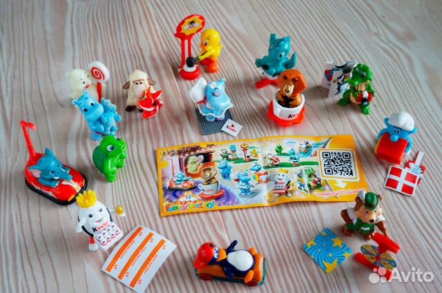 Серия киндер-сюрприз 