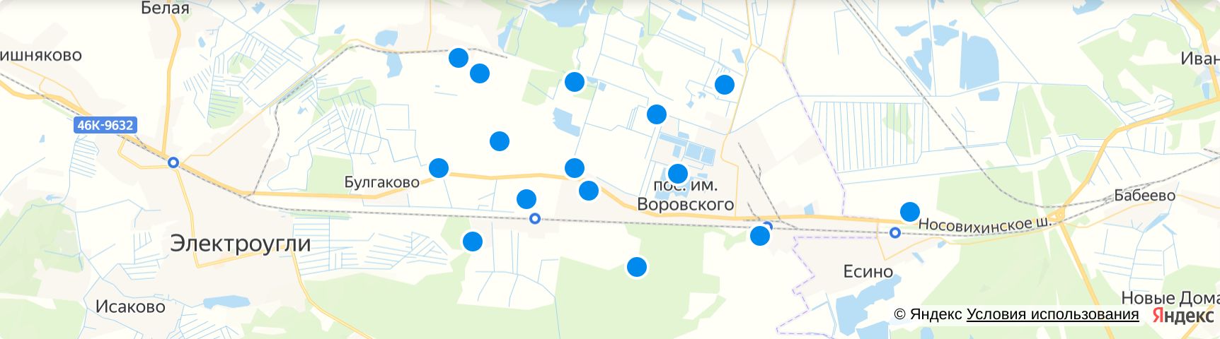 Храпуново карта московская область