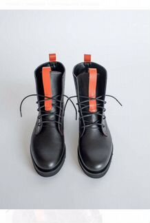 Ботинки кожаные, размер 40 (или 39,5)