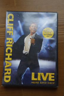 DVD Cliff Richard Live here and now