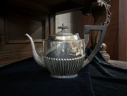 Чайник серебрение