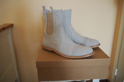 Brunello Cucinelli Ботинки джинсовые, р-р 42