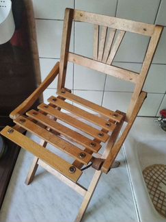 Стульчик раскладной детский СССР