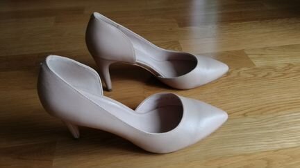 Туфли женские бежевые