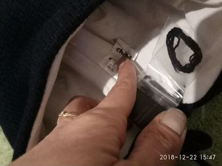 Шапка чобби новая зима