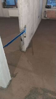 Механизированная стяжка пола за один день