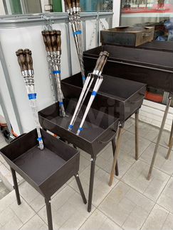 Мангал + шампура