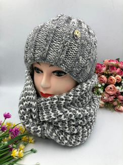 Комплект Шапка+Снуд