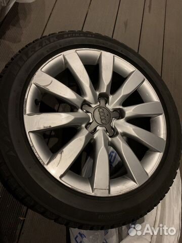 Комплект колес Audi R17 8K0601025BR зима шипы