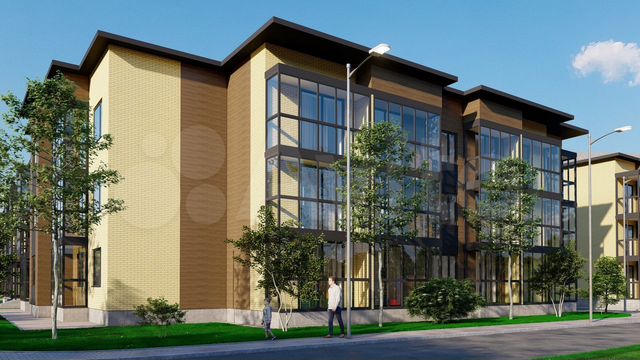 Квартира-студия, 25 м², 2/3 эт.