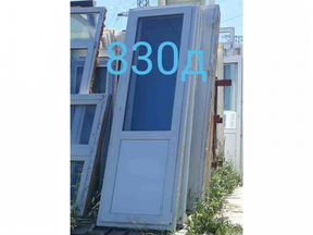Дверь бу пластиковая, 2320(в) х 720(ш) № 830Д