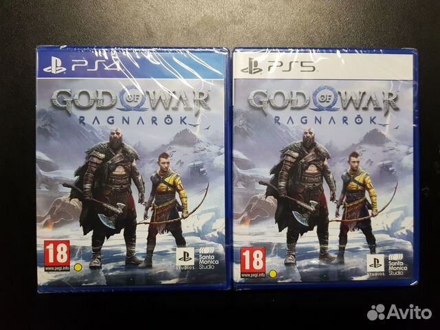 God of War Ragnarok, полная русская версия (PS4/5)