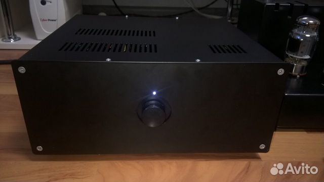 Ламповый двухтактный усилитель 6п6с / 6v6