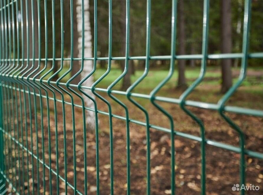 Забор из металлической проволоки