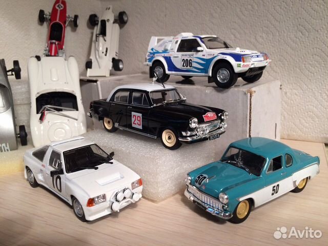 Ралли, спорт масштаб 1:43