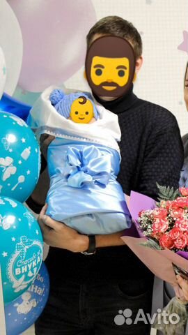 Конверт на выписку для мальчика