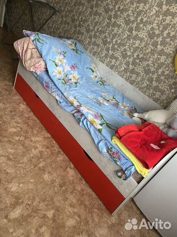 Кровать подростковая с матрасом