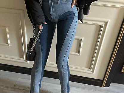 Крутые джинсы mugler (2 цв.) premium