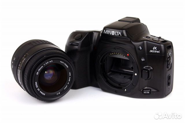 Minolta A-303 si + Sigma AF Zom 28-70mm f3.5-4.5