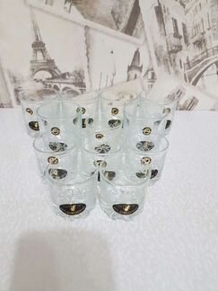 Набор, стопки, хрусталь, 12 шт