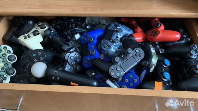 Геймпады на ремонт PS4/PS3