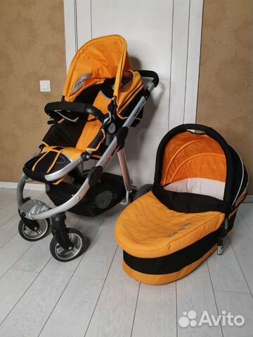 Коляска прогулочная Италия Brevi Ovo 2 в 1, сумка