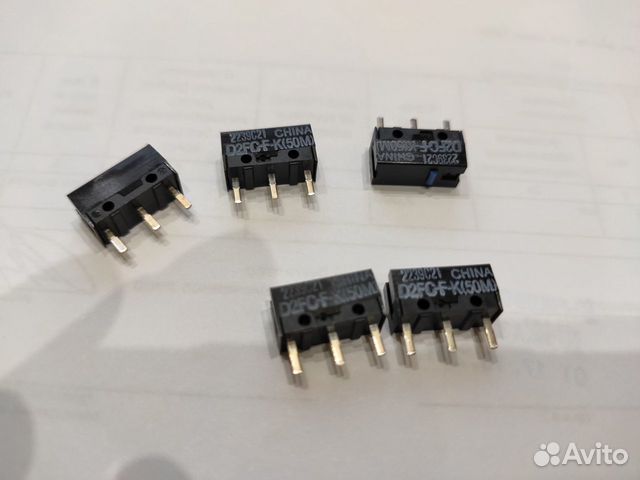 Микропереключатели Omron D2FC-F-K (50M), D2FC-F-7N