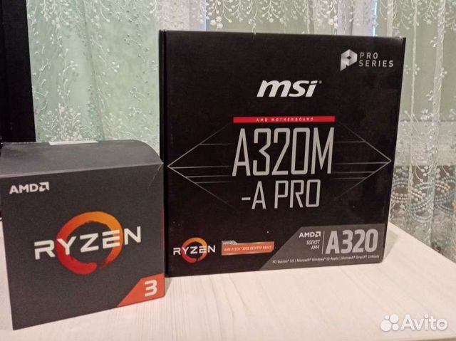 Комплект Ryzen 3 1200