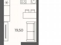 Квартира-студия, 24,4 м², 18/26 эт.