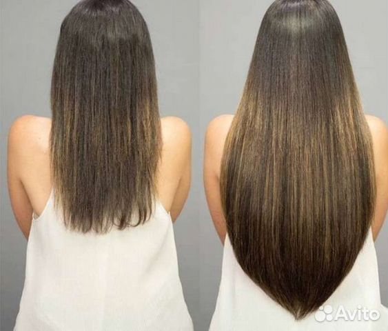 Наращивание, загущение волос