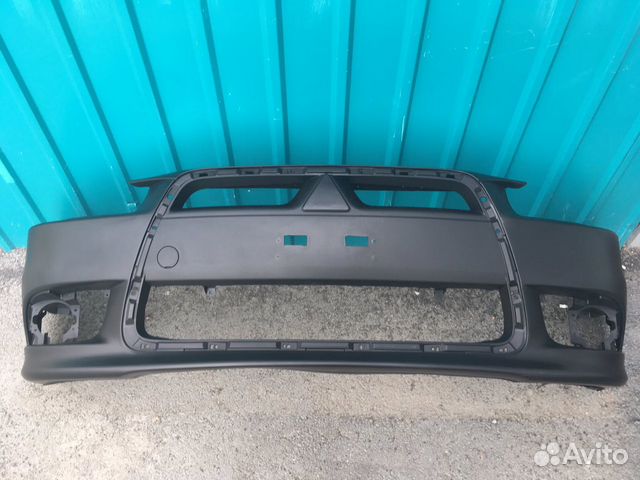 Бампер передний Mitsubishi Lancer X 2010