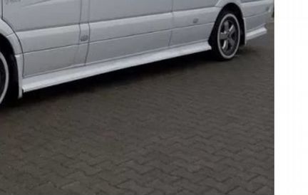 Накладки на пороги Мерседес Спринтер