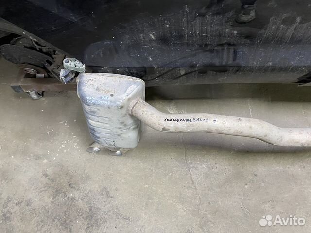 Глушитель Mercedes Benz Gls 350d x166