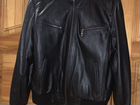 Кожаная куртка мужская размер 48-50 объявление продам