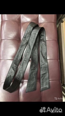 Широкий пояс натуральная кожа для пальто, шубы