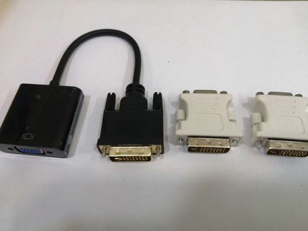 Переходник адаптер dvi/ dvi-d VGA