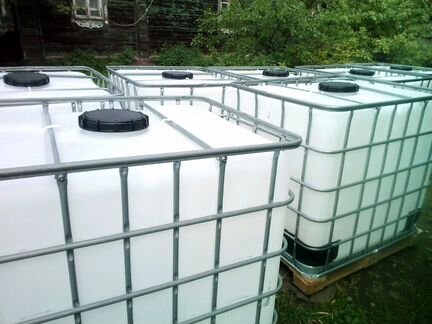 Еврокубы под полив и пищевые 1000 литров