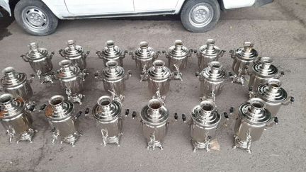 Самовары 161 советские на углях 5литров