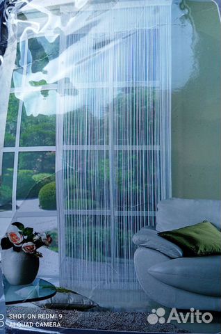 Штора нитяная 