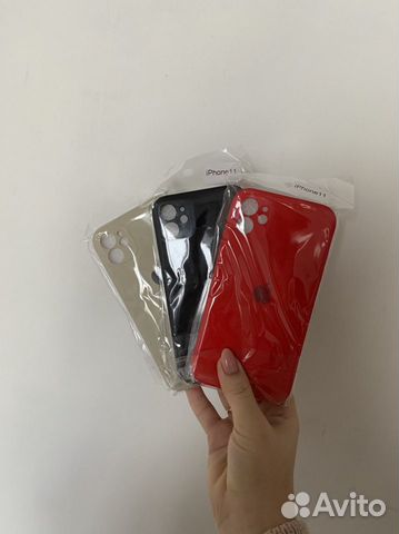 Силиконовый чехол iPhone 11