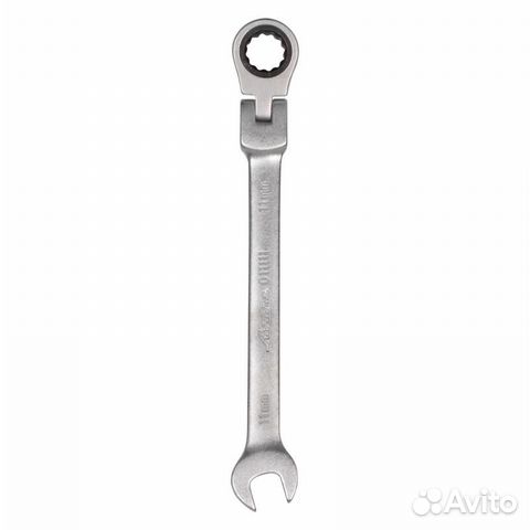Ключ комбинированный трещоточный шарнирный 11мм (a