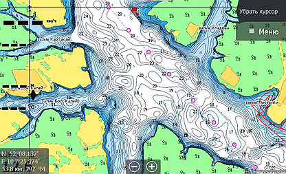 Карта глубин байкала подробная для навигатора