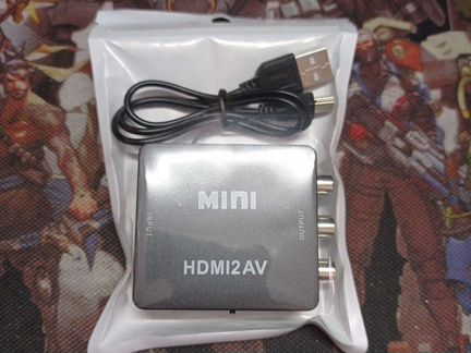 Переходник hdmi to AV, AV to hdmi