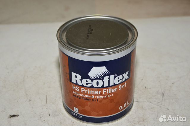Грунт-праймер акриловыйreoflex HS PrimerFiller 5+1