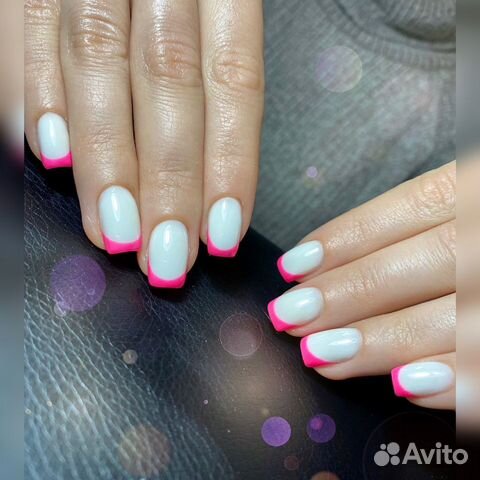 Маникюр (все включено с гелевым укреплением )