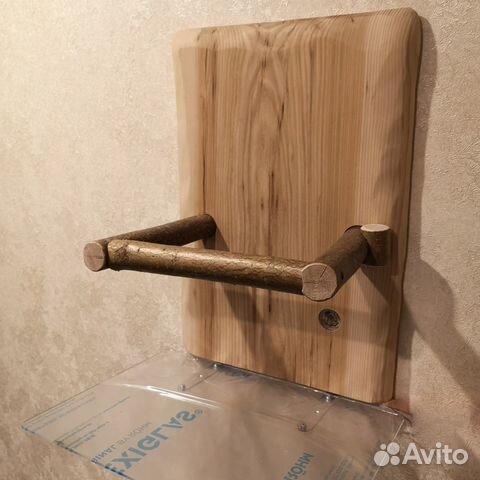 Настенный стенд для попугая