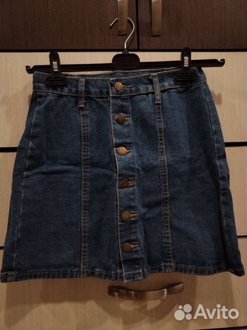 Юбка джинсовая