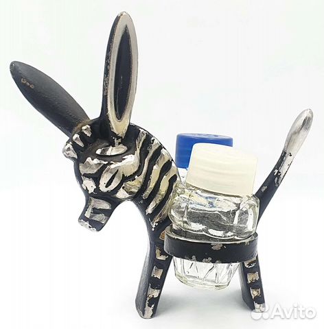 Набор для специй СССР Ослик Зебра 1980-е