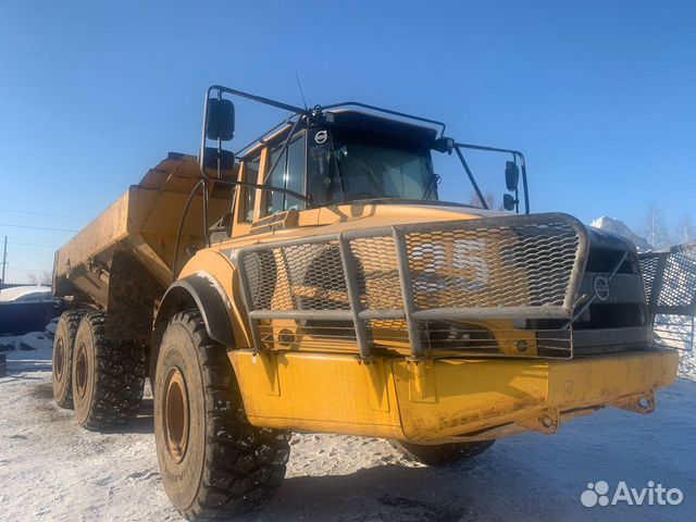 Сочлененный самосвал volvo a40f фото